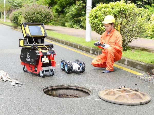 单县管道机器人检测